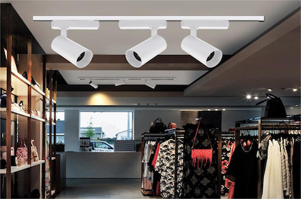 El efecto de iluminación óptimo para una tienda de ropa femenina
