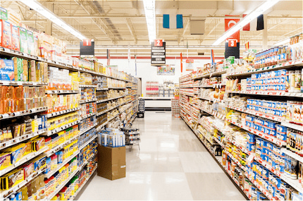 Diseño de iluminación eficaz para supermercados